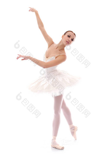 美丽的华丽的芭蕾舞女演员芭蕾舞构成