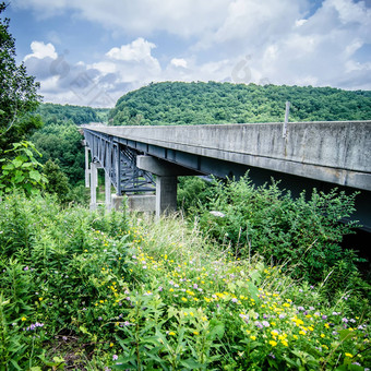 高速公路运行山西维吉尼亚州