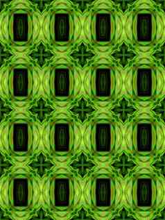 无缝的几何模式绿色颜色