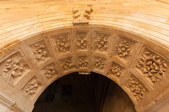 文艺复兴<strong>时期</strong>的拱三埃斯特班修道院萨拉曼卡