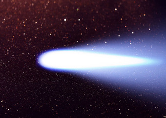 彗星中风bopp晚上天空