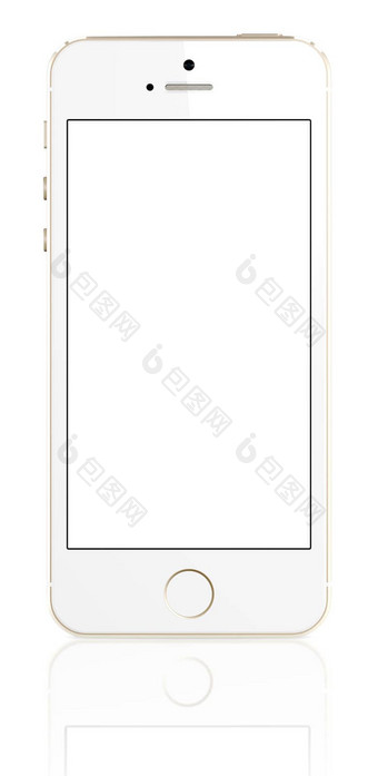 黄金iPhone空白屏幕
