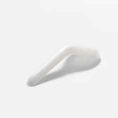 白色塑料勺子