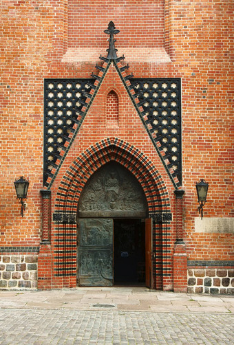 门户网站哥特大教堂教堂