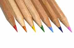 铅笔彩虹颜色