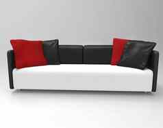 现代极简主义沙发