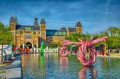雕塑水国立博物馆阿姆斯特丹博物馆荷兰
