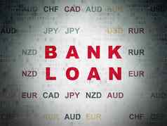 钱概念银行贷款数字纸背景