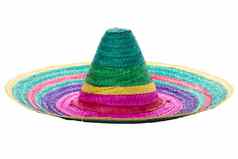 色彩斑斓的墨西哥帽子