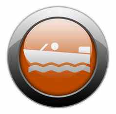 图标按钮pictogram摩托艇
