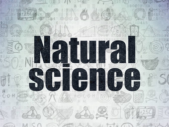 科学概念<strong>自然科学</strong>数字纸背景