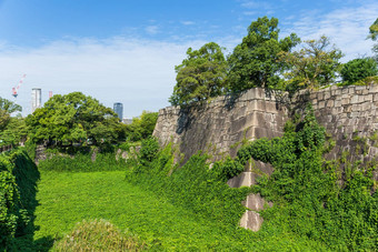 大阪城堡墙