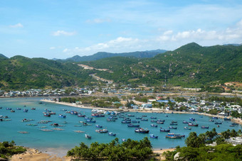 越南海滩荣湾越南旅行
