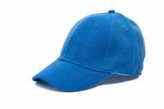蓝色的高尔夫球帽