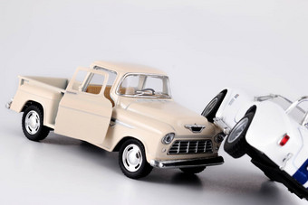 古董模型汽车车<strong>玩具模型</strong>孤立的白色背景