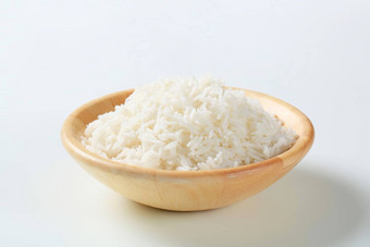 煮熟的白色大米