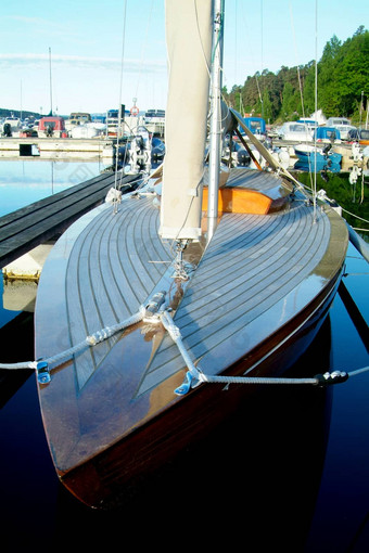 经典木帆船