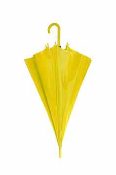 黄色的伞