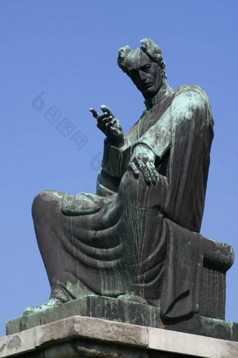 雕像主教Josip尤拉伊斯特罗斯迈尔<strong>萨格勒布</strong>克罗地亚