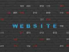 网络设计概念网站墙背景