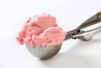 独家新闻粉红色的冰奶油