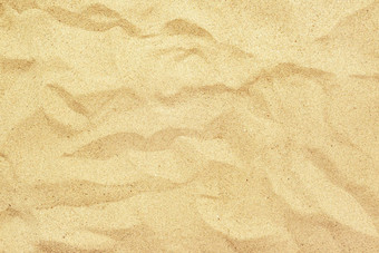 前视图黄色的海滩沙子纹理夏天假期背景
