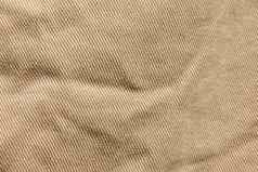天鹅绒纹理背景织物牛仔布棉花棕色（的）牛仔裤文本