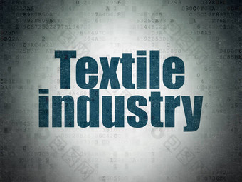 行业概念纺织行业数字数据纸背景