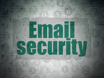 保护概念电子邮件安全数字数据纸背景