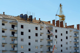 建设多层建筑覆盖屋顶
