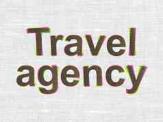 旅行概念旅行机构织物纹理背景