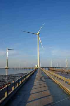 清洁能源风权力植物