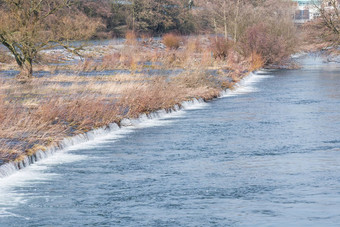 淹没了森林土地<strong>洪水</strong>平原