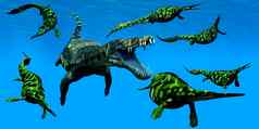 诺索龙海洋爬行动物