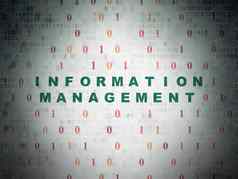 信息概念信息管理数字数据纸背景