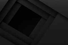 黑色的层布局纸材料背景渲染