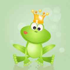 可爱的青蛙王子