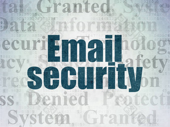 保护概念电子邮件安全数字数据纸背景
