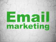 市场营销概念电子邮件市场营销墙背景
