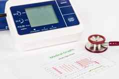 重要器官标志图表医疗图测量血压力