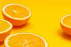 橙色模式橙色背景柑橘类安排