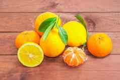 普通话橙子柠檬橙子木面