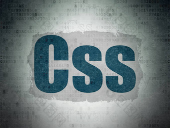 数据库概念CSS数字数据纸背景