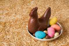 复活节巧克力板