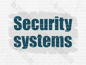 隐私概念安全系统墙背景