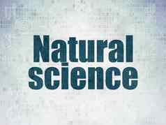 科学概念自然科学数字数据纸背景