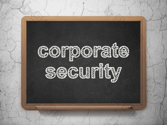 安全概念企业安全黑板背景