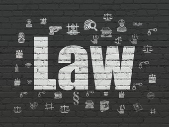 法律概念法律墙背景