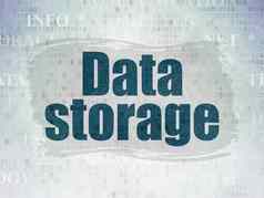 信息概念数据存储数字数据纸背景