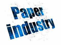 减少加工概念纸行业数字背景
